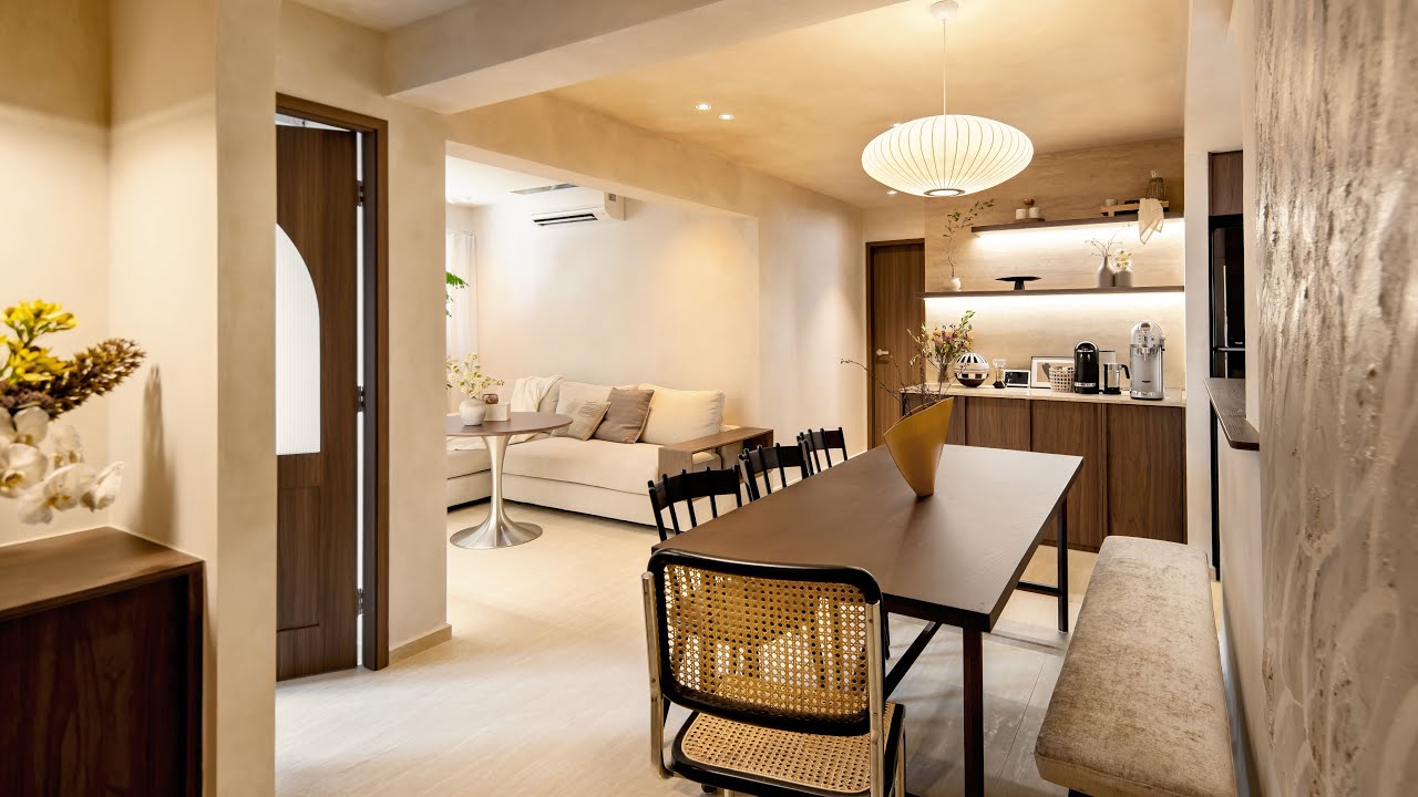 Inside A Modern Organic Home Transformation Filled With Natural Materials