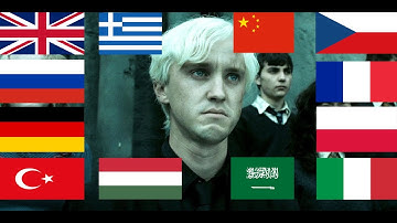 "DRACO MALFOY" IN 12 LANGUAGES