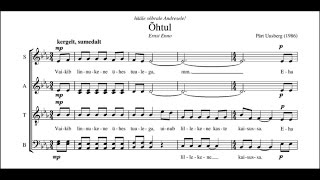 Pärt Uusberg - Õhtul chords