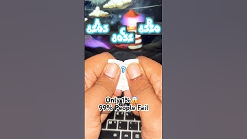 Don’t Blink! 99% Get This Wrong 👀