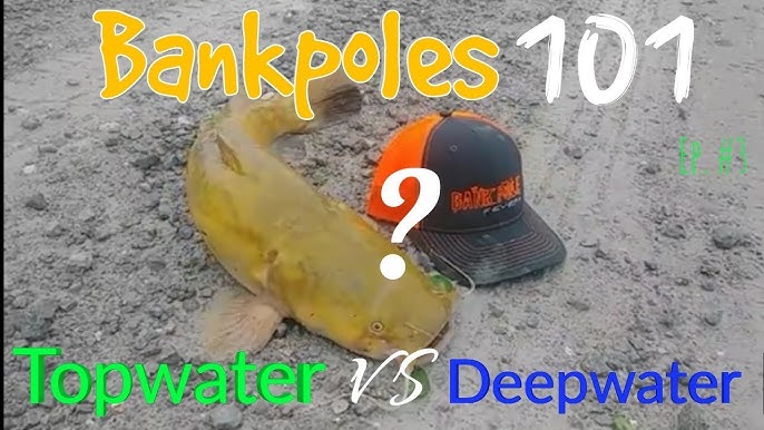 BankPoles 101 Episode #2 Finding good locations to set bank poles on big  rivers, Diddy pole season 