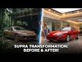 ASMR Car Restoration Full Restoration 1994 Supra Abandoned to New