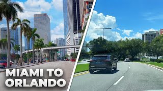 Miami to Orlando Drive in August 2022