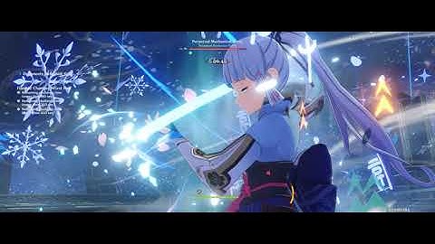 [Genshin Impact] full cryo team vs perpetual mechanical array in spiral abyss 12-1 FH