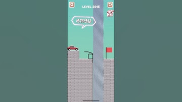 Draw bridge puzzle game level 2215 #drawing #game #Shorts