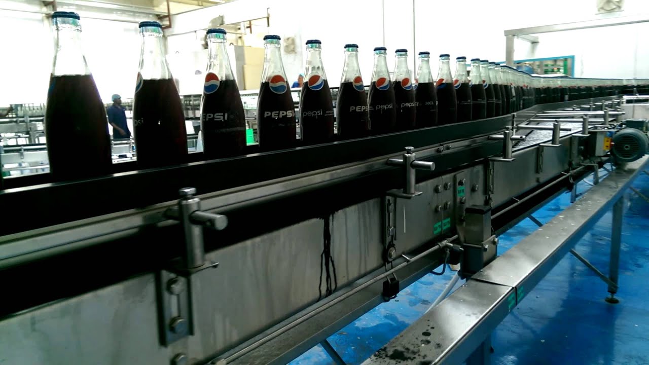 HILDEN PEPSI GLASS FILLER 400 BPM