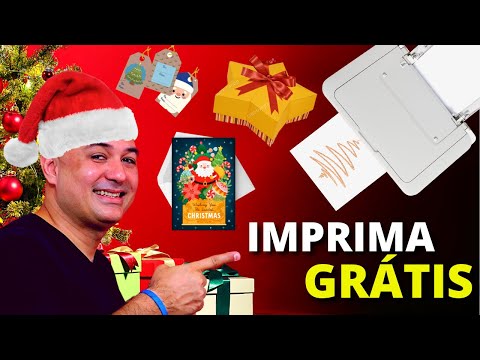 6 MELHORES Sites para Imprimir CARTÕES de Natal GRÁTIS