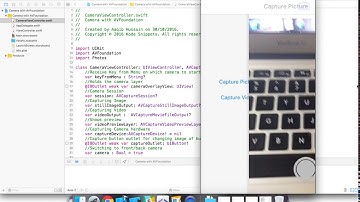 Camera with AVFoundation Demo