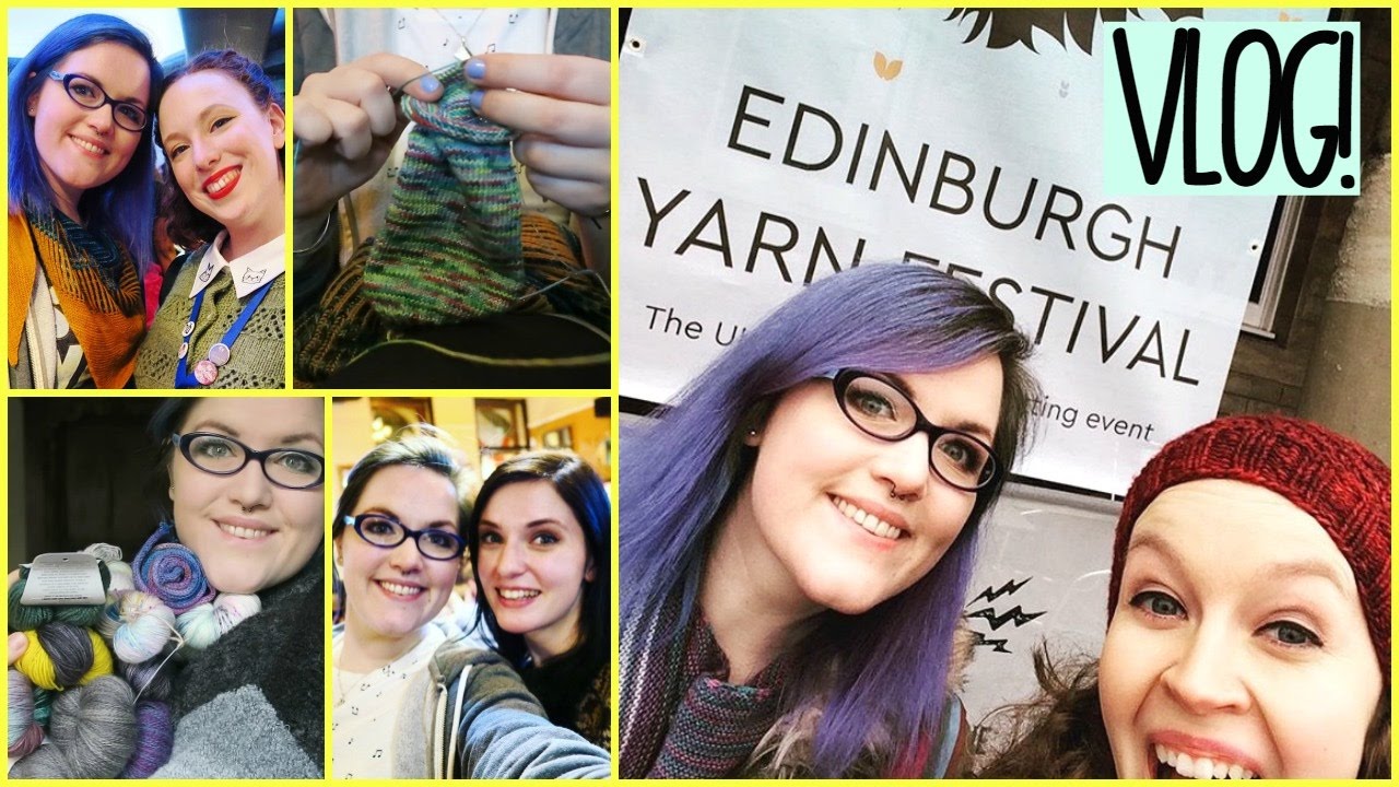 Edinburgh Yarn Festival 2017 VLOG and HAUL!! ¦ The Corner of Craft
