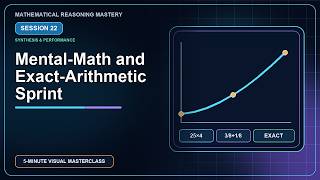 Mental Math and Exact Arithmetic Speed Practice | Session 22
