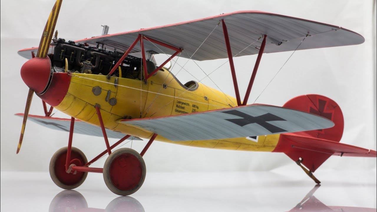 Painting The Fuselage & Rigging | Albatros D.V | Wingnut Wings