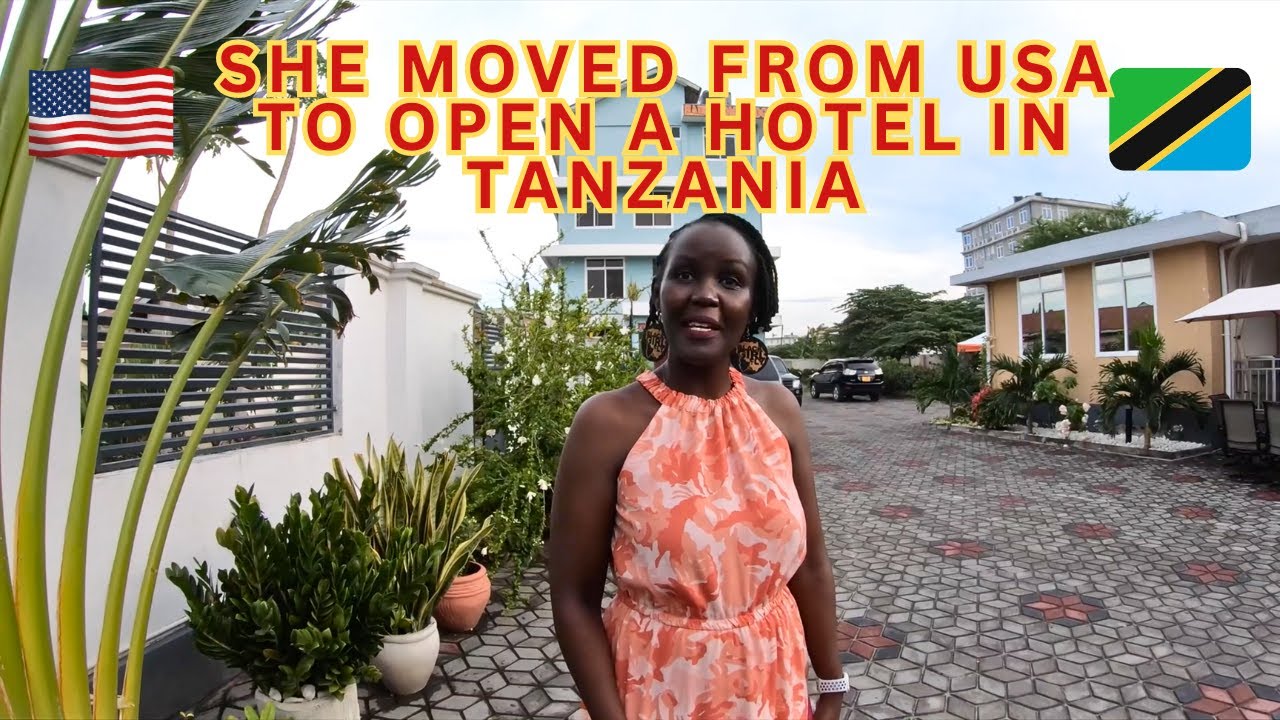 Still from HOW SHE LEFT AMERICA TO START A SUCCESSFUL HOTEL BUSINESS IN TANZANIA!