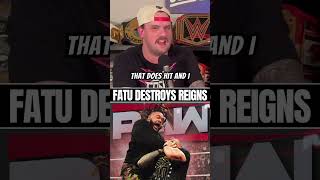 Jacob Fatu DESTROYS Roman Reigns! #romanreigns #jacobfatu #wwe #wrestling #bloodline #wrestling