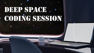 2AM Coding in Deep Space 🌌 Dark Ambient Focus Music (45 Min)