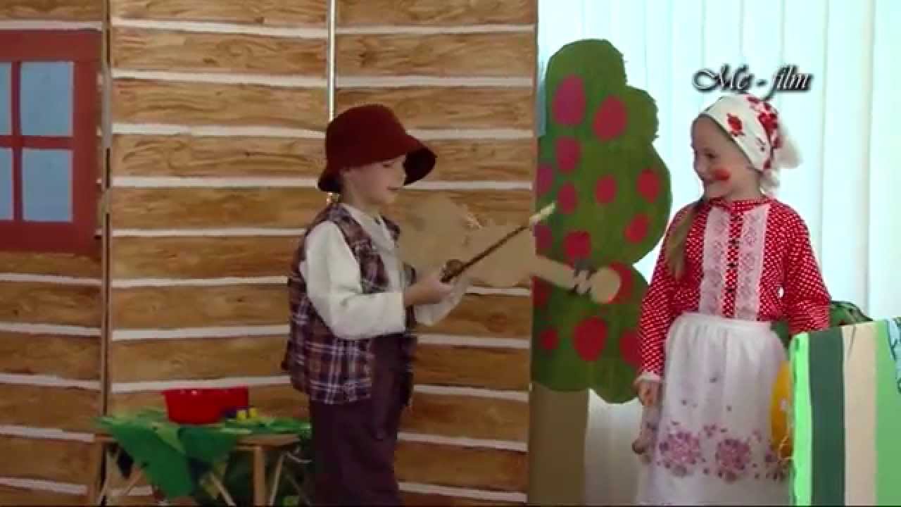 O veliké řepě a O Budulínkovi divadelní představení MŠ v Jedovnicích