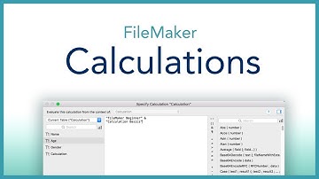 FileMaker Calculation Basics