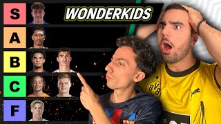 Ranking the BEST Wonderkids in the World TIERLIST!