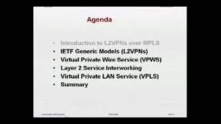 Tutorial   MPLS Based Layer 2 VPNs
