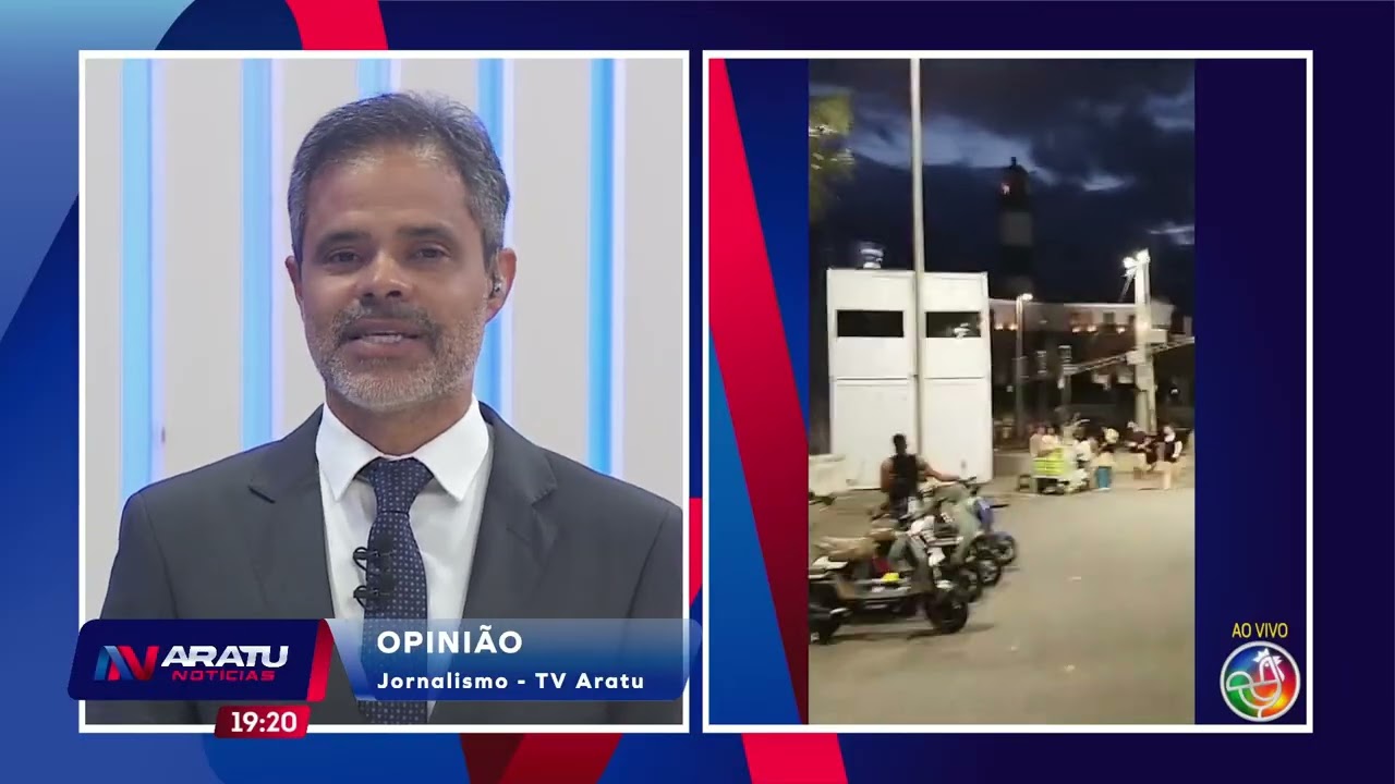 Desmontagem da estrutura do Carnaval | ARATU NOTÍCIAS | TV ARATU