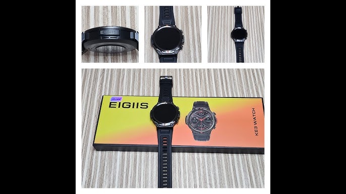 EIGIIS KE3 Military Smart Watch for Men with LED Flashlight User Guide