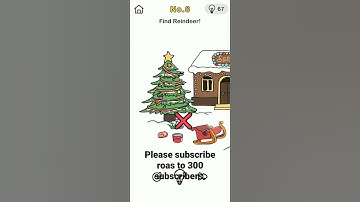 Brain out #SaveSanta level no.6 / Find reindeer