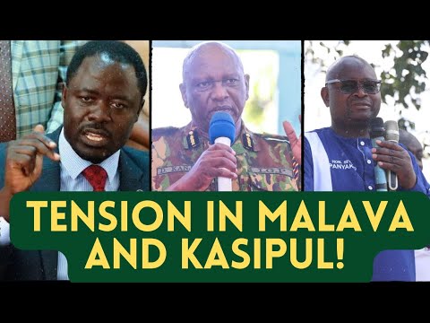 KASIPUL MALAVA BY ELECTION Kaluma Seth Panyako Attacked By Rowdy Youths Helpless Police Watch