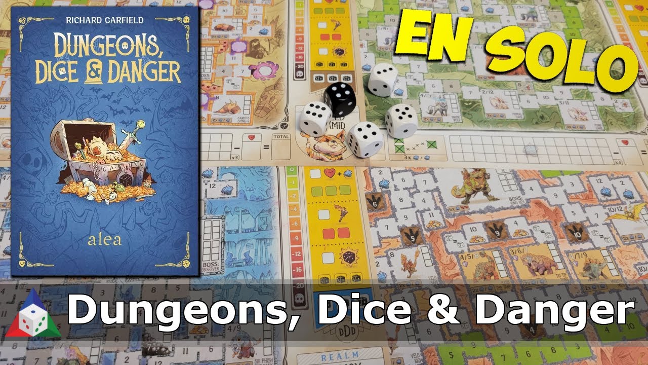 Dungeons, Dice & Danger Session de jeu en solo YouTube