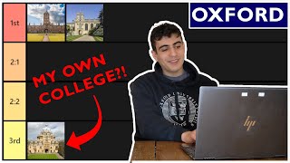 ranking Oxford University's colleges and praying I don't get sued for defamation :)