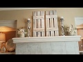 DIY GOODWILL MAKEOVER/Farmhouse Shutters DIY GOODWILL MAKEOVER/Farmhouse Shutters