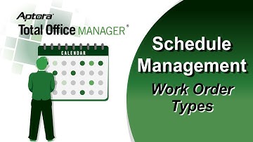 How to Set Up Work Order Types in Total Office Manager