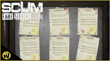 SCUM 0.96 - Fame Seekers - The New Quests Explained