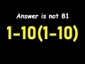 Maybe 1 in 10 People Can Solve This Math Problem