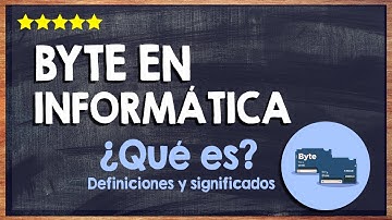 💻 ¿Qué es un byte en informática y computación? - Glosario de programación 💻