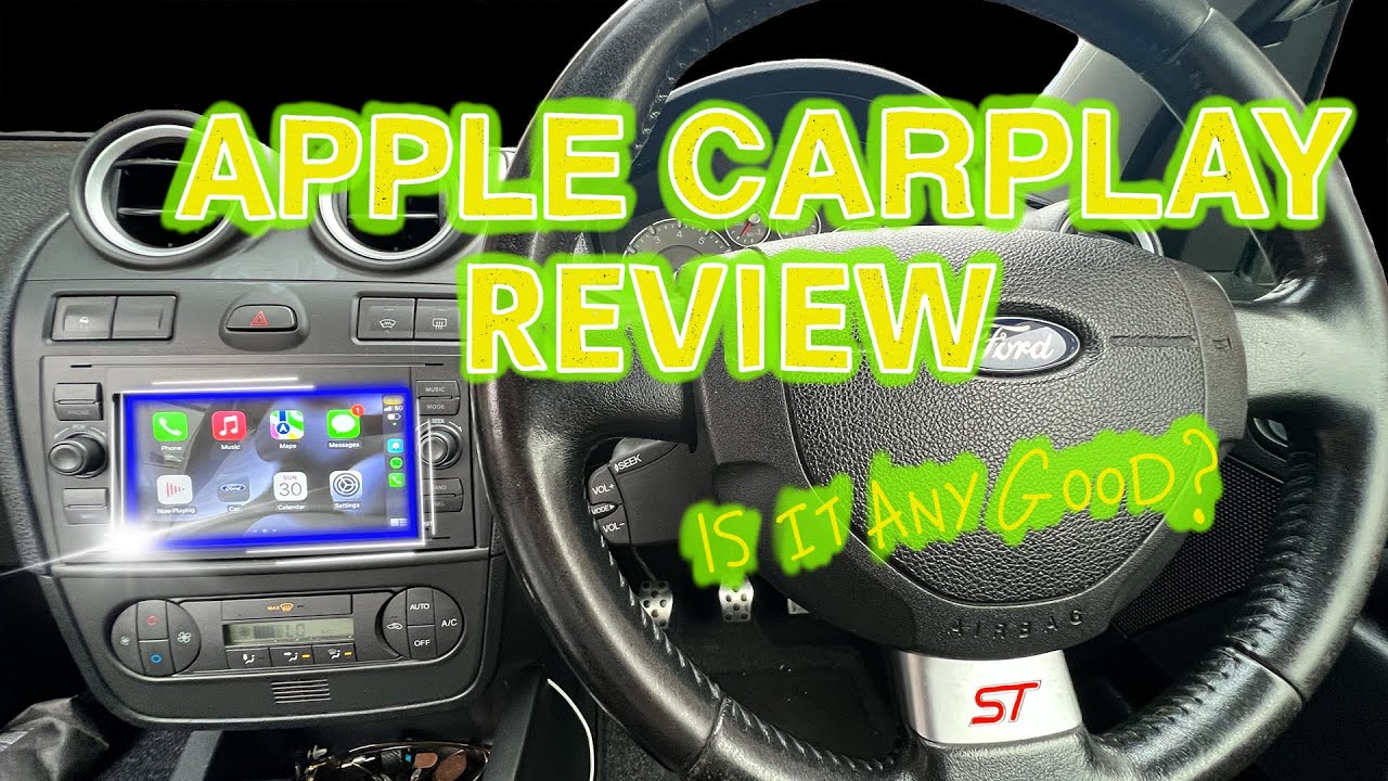 Retrofitted Apple car play Android 10 headunit MK6 Ford Fiesta YouTube