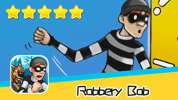 Robbery Bob™ - Level Eight AB - Extras 15 Walkthrough New Game Plus Recommend index five stars