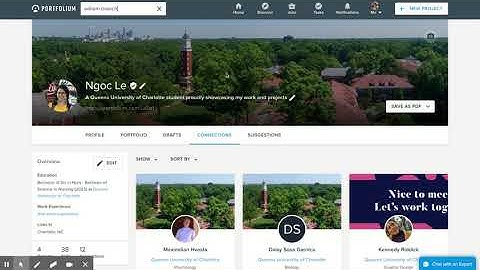 How to Connect on Portfolium video