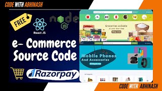 [ Free ]source code eCommerce website, admin & backend using Nodejs, Sequelize, Razor pay, & React.