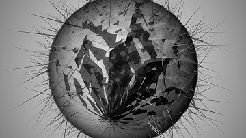 4K B&W Geometric 3D Sphere #MotionGraphics #VJLOOP #AAVFX 2