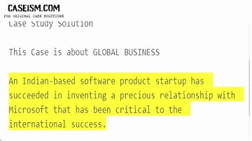 Skelta and the Microsoft Partner Ecosystem  Case Study Help - Caseism.com