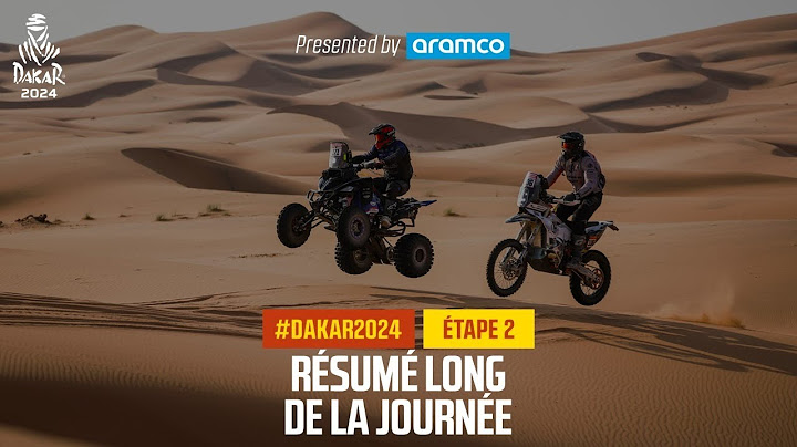 Le résumé de l'Étape 2 présenté par Aramco - #Dakar2024