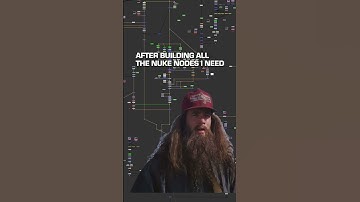 Building Nuke Node Trees #vfxcompositing #memes