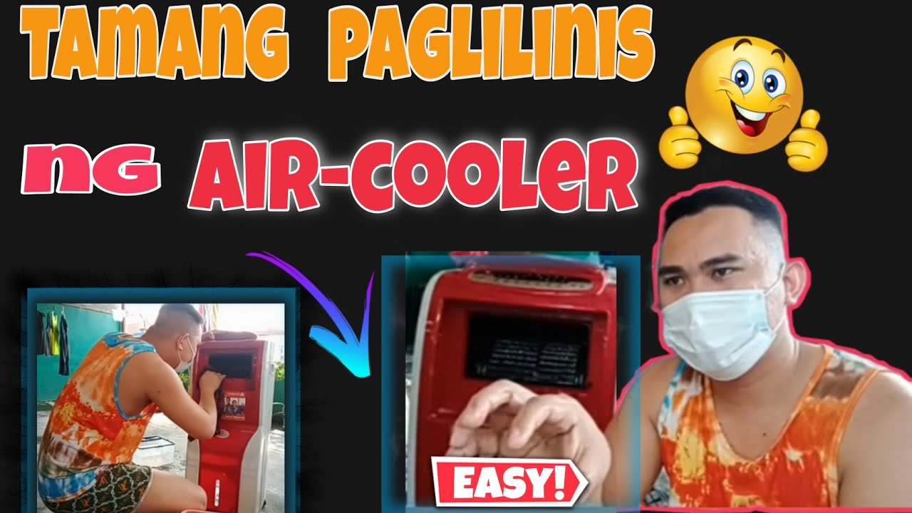 How to clean hanabishi aircooler hanabishiaircooler YouTube