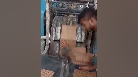 Paper Bag Making Machine With 2 Colour Printing, Paper Bag Making Machine Flexographic Printing.