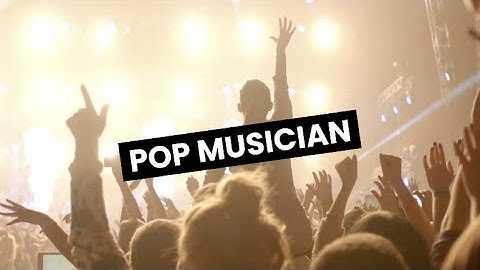 Discover Careers: Pop Musician | Sortyourfuture