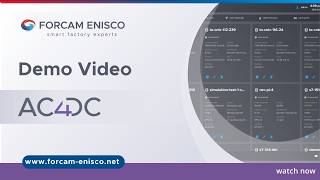 AC4DC – Industrial Data Management Platform for Scalable Production Data | Demo
