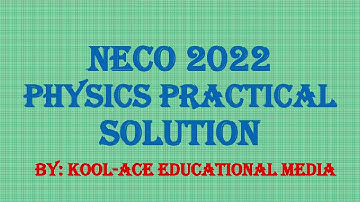 CANTILEVER PHYSICS EXPERIMENT (NECO 2022 PRACTICALS)