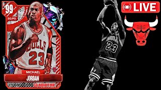 DARK MATTER MICHAEL JORDAN JOINS THE SQUAD! NBA 2k24 Myteam Unlimited Grind LIVE *Road to Level 40*