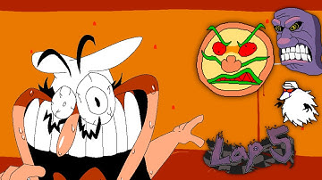 Floor 2 | All levels Lunatic mode Lap 5 P-Ranks | LHPP