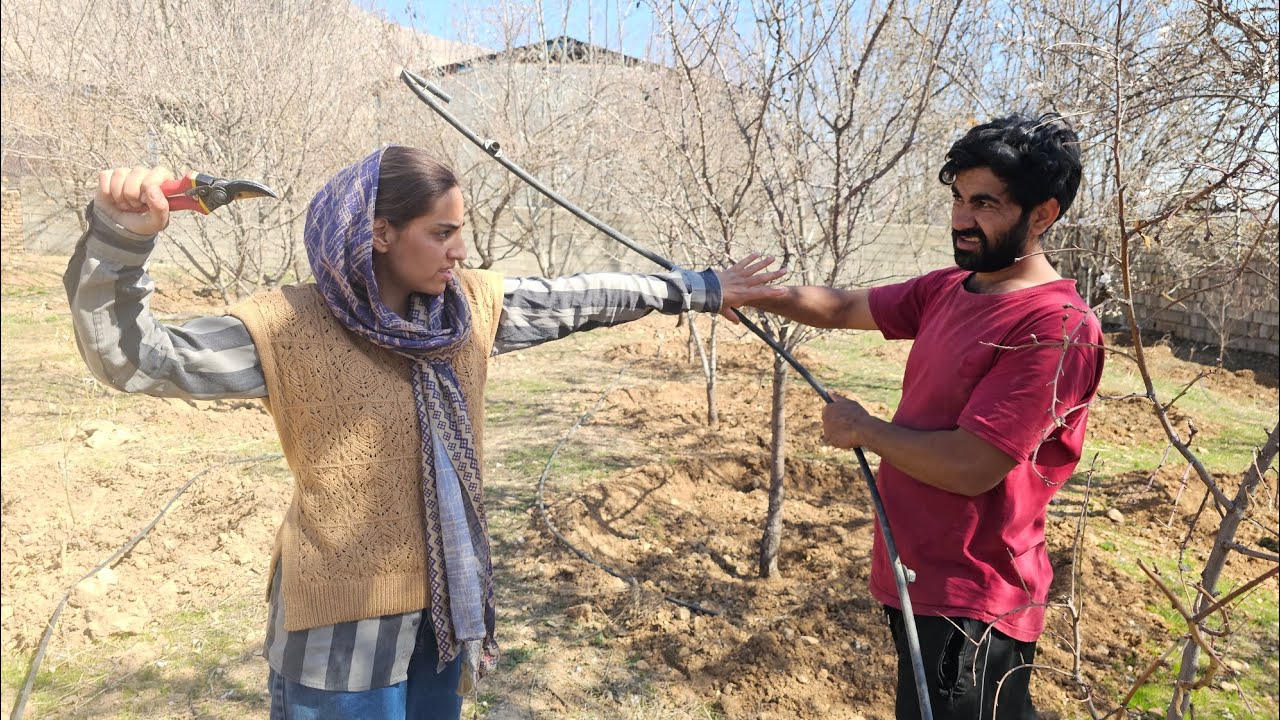 The strange surprise that happened to Fatima in the garden