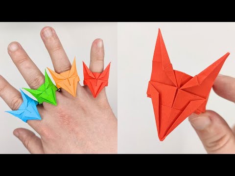 Origami DRAGON RING